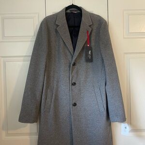 Tommy Hilfiger Classic Gray Trench Coat